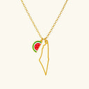 Karamah Palestine Charm Necklace