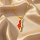 Karamah Palestine Watermelon Necklace