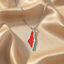 Karamah Palestine Watermelon Necklace