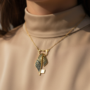 Karamah Keffiyeh Key Necklace