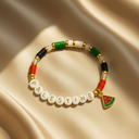 Karamah Palestine Gold Bead Bracelet