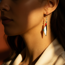 Karamah Palestine Map Earrings