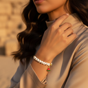Karamah Palestine Gold Bead Bracelet