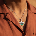 Karamah Palestine Mosque Necklace