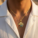 Karamah Palestine Mosque Necklace