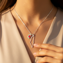 Karamah Palestine Charm Necklace