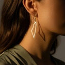 Karamah Palestine Outline Earrings