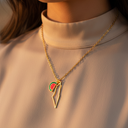 Karamah Palestine Charm Necklace