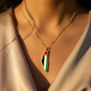 Karamah Palestine Pride Map Necklace