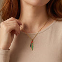 Karamah Palestine Pride Map Necklace
