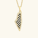 Karamah Palestine Keffiyeh Necklace