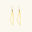 Karamah Palestine Outline Earrings