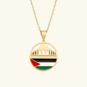 Karamah Palestine Mosque Necklace